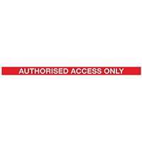 WallMaster300 Magn Back Barrier P/Chrome with A/Access Red/Wht 3m