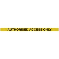 WallMaster300 Magn Back Barrier P/Chrome with A/Acess Ylw/Blk 3m