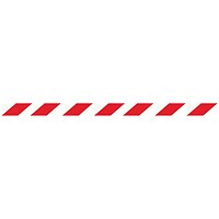 WallMaster 400 Magn Back Barrier Ylw with Red/Wht Belt 4.6m