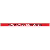 WallMaster 400 Magn Back Barrier Ylw with Caution Red/Wht 4.6m