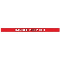WallMaster 400 Magn Back Barrier Ylw with Danger Red/Wht 4.6m