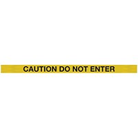 WallMaster 450 Magn Back/Belt End Barrier Ylw + Caution Ylw/Blk 10.6m