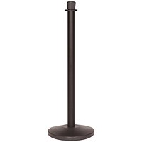 5 Star RopeMaster Crown Top Black Steel Post Pack of 2