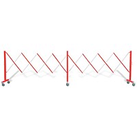 5 Star FlexPro Expanding Barricade Red/White 4.9m