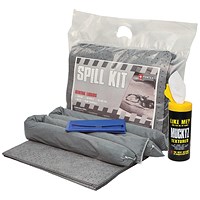 5 Star General Purpose Spill Kit in a Heat-sealed Bag Grey FS634825