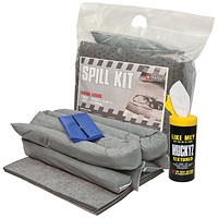 5 Star General Purpose Spill Kit in a Heat-sealed Bag Grey FS635204