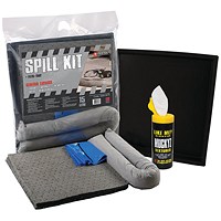 5 Star Gel Pup Spill Kit with Flexi-tray 15L Grey FS635433