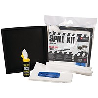 5 Star Oil and Fuel Spill Kit with Flexi-tray 15 Litre White FS635464