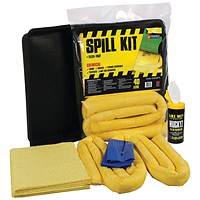 5 Star 40L Chemical Spill Kit with Flexi-tray Yellow FS635631
