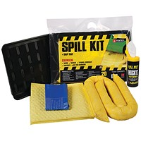 5 Star 20L Chemical Spill Kit with Drip-tray Yellow FS635723
