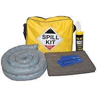 5 Star General Purpose Spill Kit in Shoulder Bag Grey FS636270