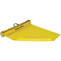 5 Star Drain Cover 910x910mm in Wallmounted Holdall Yellow FS637628