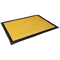 5 Star SpillTrapper Oil Absorbent Mat Small Yellow FS637864