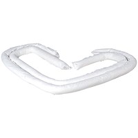 5 Star Extra Long Oil/Fuel Socks Box 80mmx3m White Pack of 8 FS638922