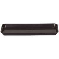 5 Star Evo Rcyc Shallow Drip-tray Small 350x150x40mm Black FS639738