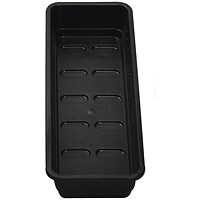 5 Star Evo Recycled Spill Tray 370x135x60mm Black FS639912