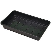 5 Star Evo Recycled Spill Tray 375x230x60mm Black FS639950