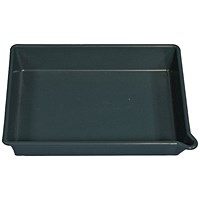 5 Star Evo Recycled Spill Tray 530x400x95mm Black FS640116