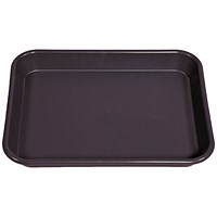 5 Star Evo Recycled Shallow Spill Tray 410x310x65mm Black FS640222