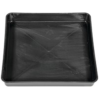 5 Star Evo Recycled Spill Tray 590x590x70mm Black FS640543
