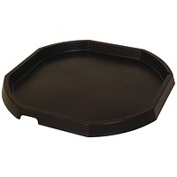 5 Star Evo Recycled Drum Drip-tray 850x80mm Black FS640970