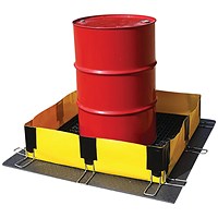 5 Star InstaBund Pool 4 Corner/4 Side 1000x1000x250mm Yellow FS642295