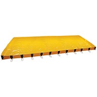 5 Star InstaBund Pool 4 Corner/30 Side 2500x6000x250mm Yellow FS642653