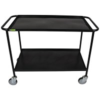 5 Star Mobile Shelf Trolley Steel Shelves 1200x450x900mm FS644206