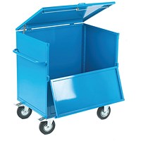 5 Star Security Mob Steel Trolley Lockable Lid 1100x700x1140 FS645623