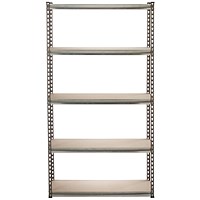 5 Star Hdut 5 Tier Shelving Unit 1000x400x1800mm