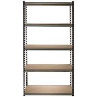 5 Star Hdut 5 Tier Shelving Unit 1000x600x1800mm
