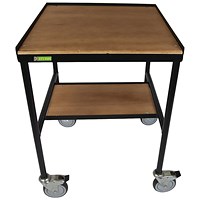 5 Star Mobile Workstation with Undershelf 600x600x860mm FS647146