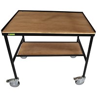 5 Star Mobile Workstation with Undershelf 900x600x860mm FS647207