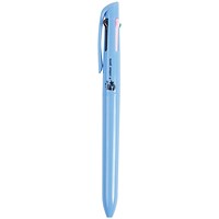 5 Star 4 Colour Peer Marking Ballpoint Pen Blue Barrel Black/Purple/Green/Pink (Pack of 12)