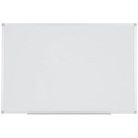 5 Star Enamel Magn Whiteboard with Clip-on Tray 1200x900mm