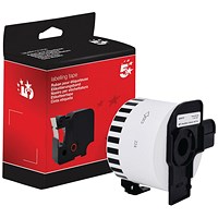 Five Star Non-OEM Replacement for Brother DK-N55224 Black on White 54mm x 30.48m FS672777