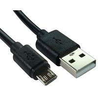 5 Star A-Micro-B USB2.0 Type A M-Type Micro B M Cable 1.8m