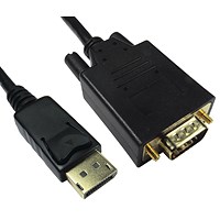 5 Star DisplayPort to VGA Cable 1m
