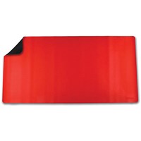 5 Star Double Sided Heat/Water Resistant Desk Mat 1200x600mm Red/Black