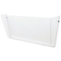 5 Star Unbreakable Wall Pocket Holder A4 Landscape Crystal