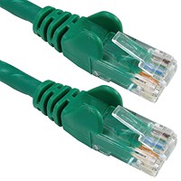 5 Star Cat6 Lsoh Patch Cable Moulded 1m Green FS686782