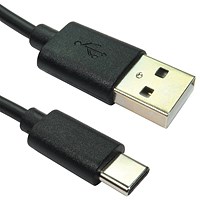 5 Star USB-C to USB-A Cable 480 Mbps 15W 1m Black