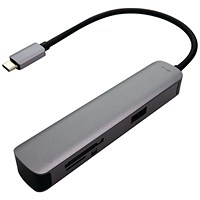 5 Star Type-C to HDMI (4K/60Hz) /USB-A x2/SD/TF DP1.4 Alt