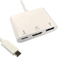 5 Star USB-C 3.0 to HDMI and USB Adapter With PD Function