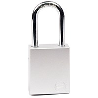5 Star Aluminium Safety Lockout Padlock Silver FS712565