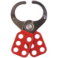 5 Star Vinyl Coated Lockout Hasp 38mm FS712568