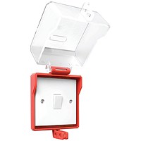 5 Star Lockable Socket Cover 10x6.5x13cm FS712591