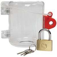 5 Star Radiator TRV Lockout with Padlock FS712592