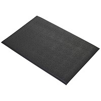 5 Star Anti-Fatigue Textured Top Mat, 600 x 900mm, Black