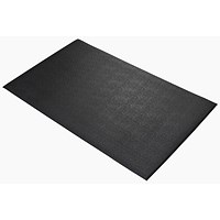 5 Star Anti-Fatigue Textured Top Mat, 900 x 1500mm, Black